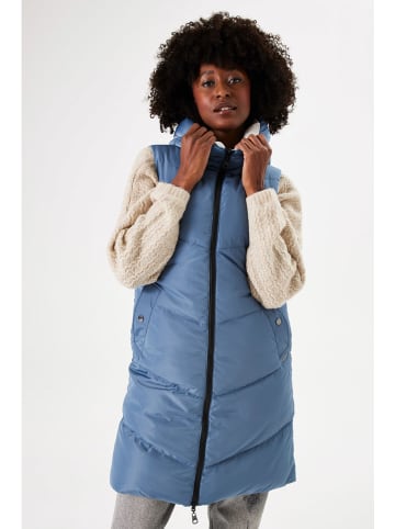 Garcia Weste in Blau/ Creme
