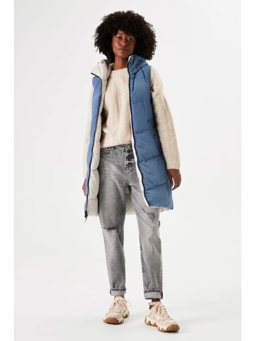 Garcia Bodywarmer blauw/crème