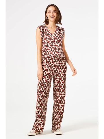Garcia Hose in Rot/ Creme/ Schwarz