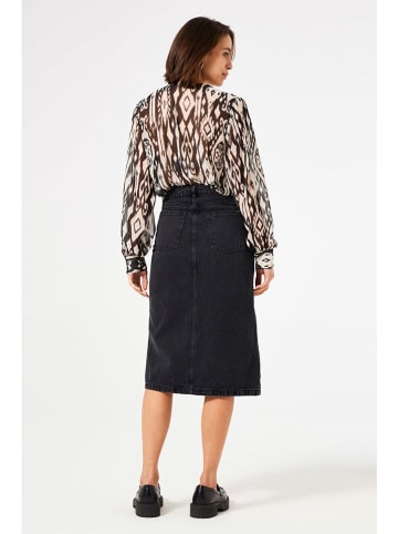 Garcia Blouse zwart/crème