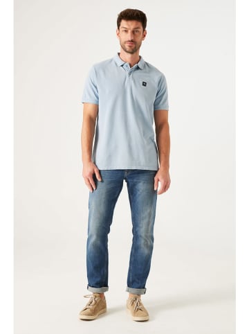 Garcia Poloshirt in Hellblau