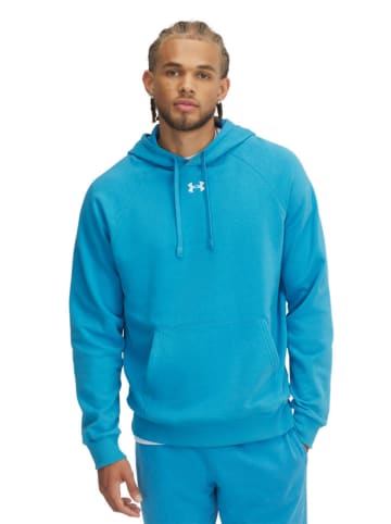 Under Armour Hoodie "Rival" turquoise