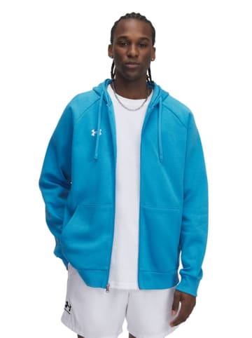 Under Armour Sweatjacke "Rival" in Türkis