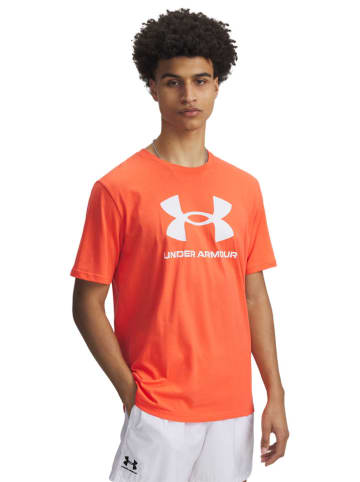 Under Armour Koszulka w kolorze pomarańczowym