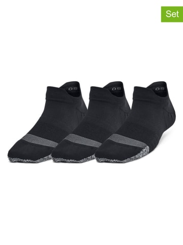 Under Armour 3-delige set: functionele sokken "Breathe" zwart