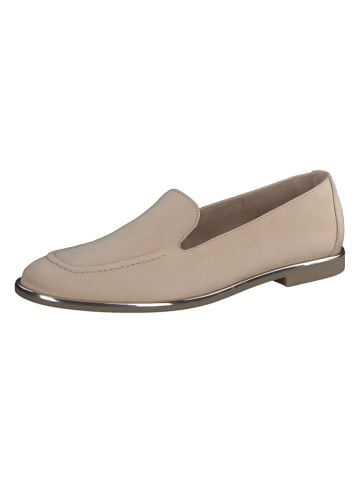 Paul Green Leder-Mokassins in Beige