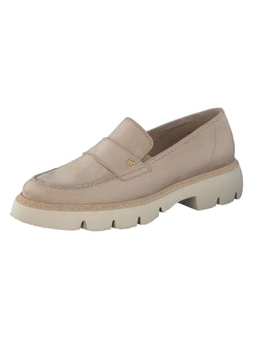 Paul Green Leder-Mokassins in Beige