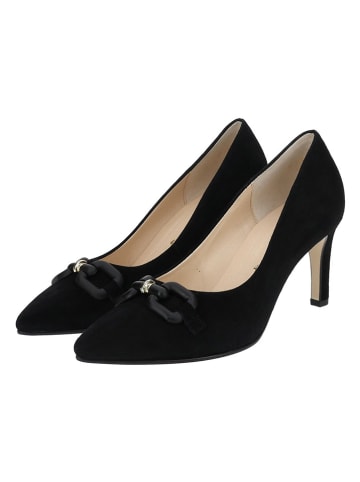 Gabor Leren pumps zwart