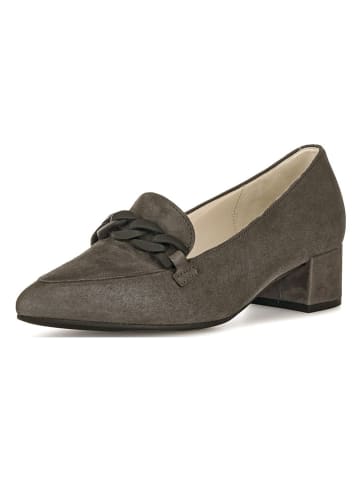 Gabor Leder-Pumps in Braun
