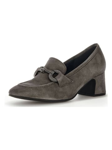 Gabor Leder-Pumps in Braun