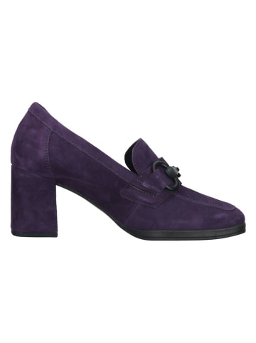 Gabor Leder-Pumps in Lila