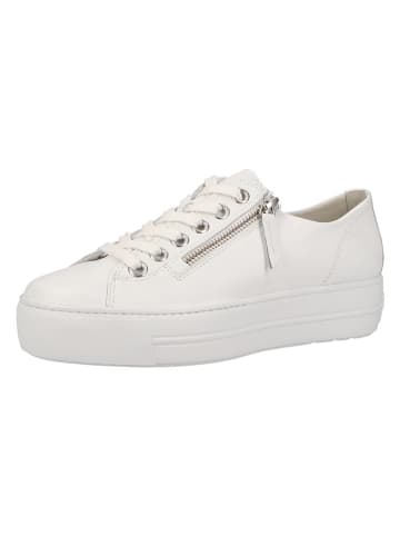 Paul Green Leder-Sneakers in Weiß