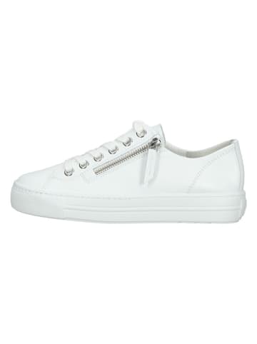 Paul Green Leder-Sneakers in Weiß