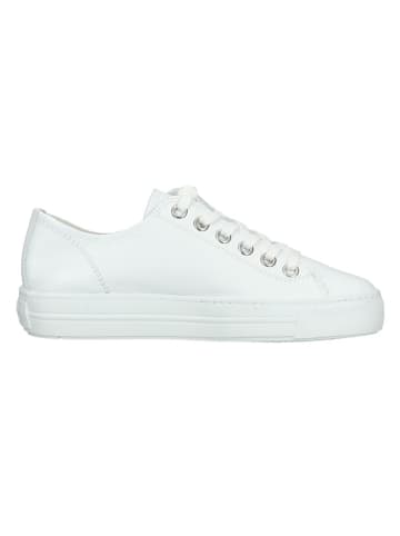 Paul Green Leder-Sneakers in Weiß