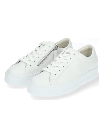Paul Green Leder-Sneakers in Weiß
