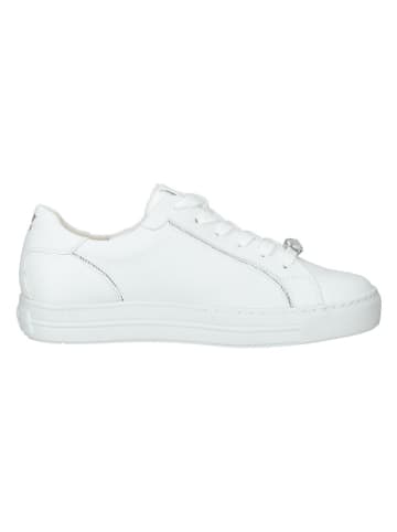 Paul Green Leder- Sneakers in Weiß