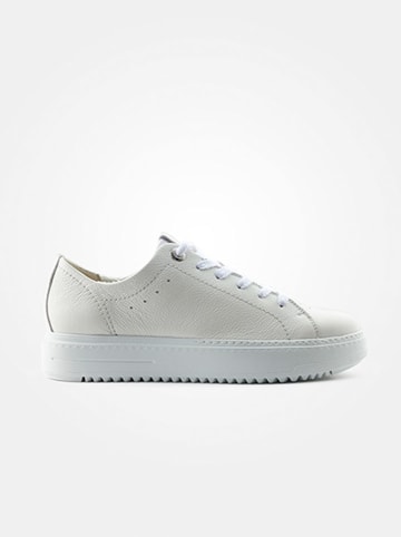 Paul Green Leder-Sneakers in Weiß