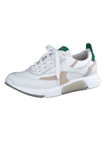 Paul Green Leder-Sneakers in Weiß
