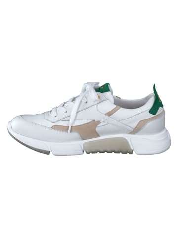 Paul Green Leder-Sneakers in Weiß