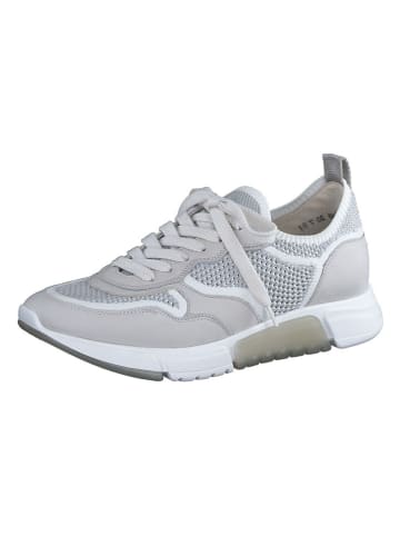 Paul Green Leder-Sneakers in Grau