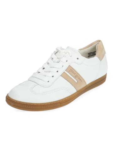 Paul Green Leder-Sneakers in Weiß