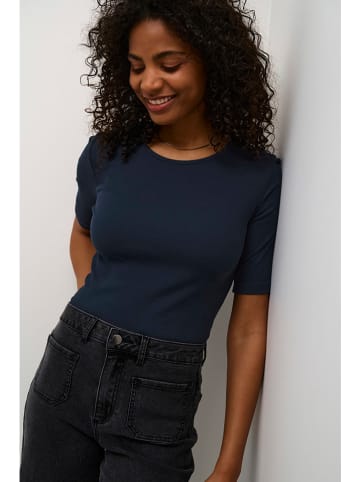 Kaffe Shirt "Carna" in Dunkelblau