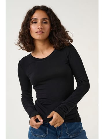 Kaffe Longsleeve "Lida" zwart