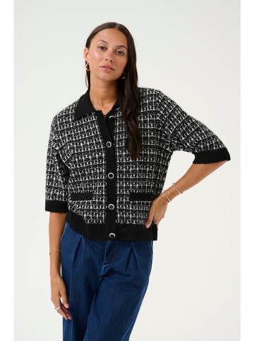 Kaffe Vest "Birte" zwart