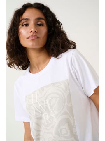 Kaffe Shirt "Rita" in Weiß