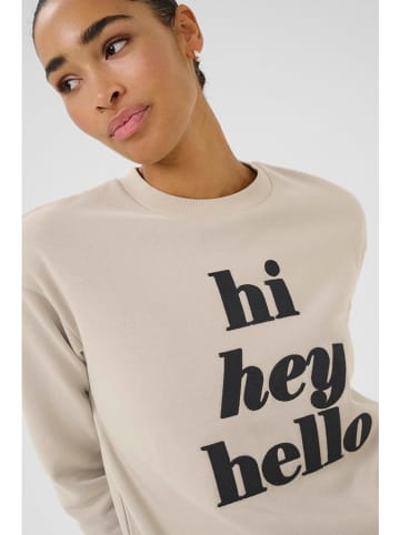 Kaffe Sweatshirt "Ellen" beige
