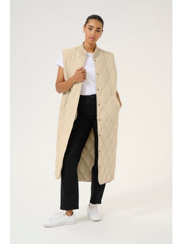 Kaffe Weste "Lorena" in Beige