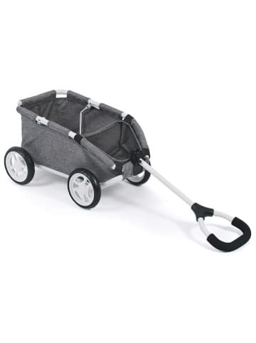 Bayer CHIC 2000 Puppen-Ziehwagen "SKIPPER" in Anthrazit - ab 3 Jahren