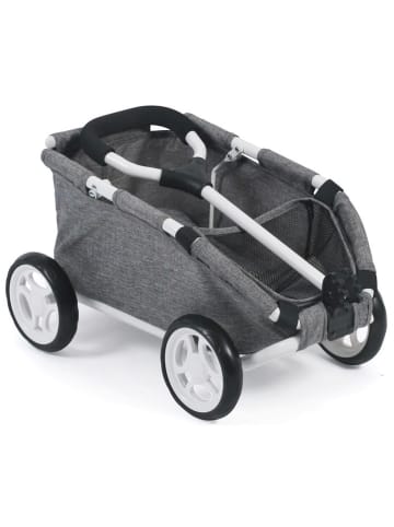 Bayer CHIC 2000 Puppen-Ziehwagen "SKIPPER" in Anthrazit - ab 3 Jahren