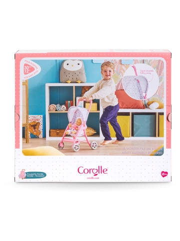 Corolle	 Poppenbuggy roze - vanaf 18 maanden