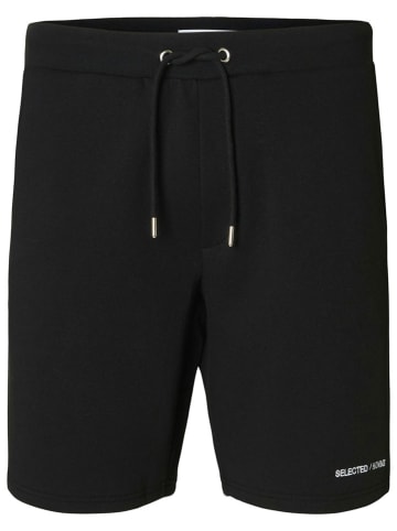 SELECTED HOMME Sweatshorts in Schwarz