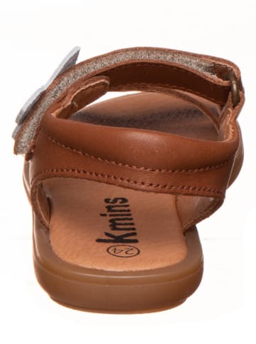 kmins Leder-Sandalen in Braun