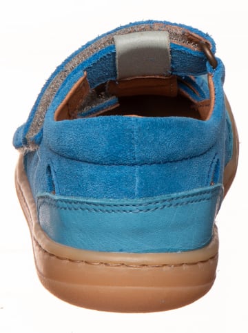 kmins Leren barefootschoenen blauw