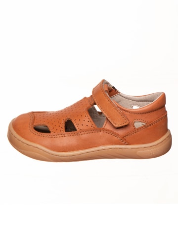 kmins Leder-Barfußschuhe in Hellbraun