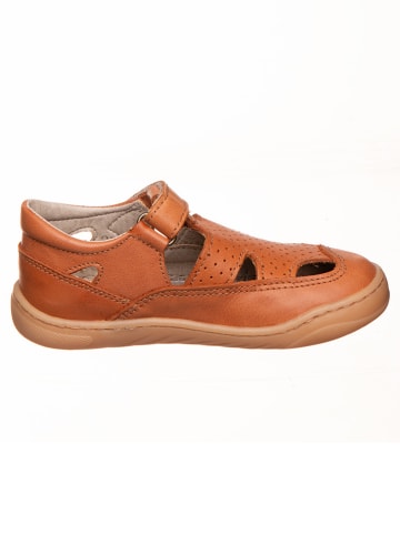 kmins Leder-Barfußschuhe in Hellbraun