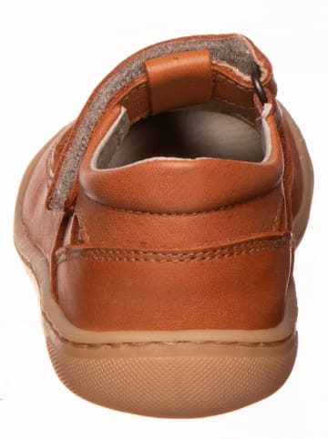 kmins Leder-Barfußschuhe in Hellbraun