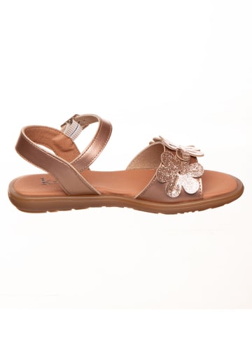 kmins Leren sandalen goudkleurig