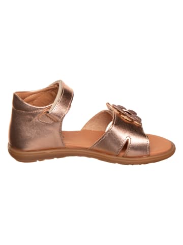 kmins Leren sandalen "Kmins" goudkleurig