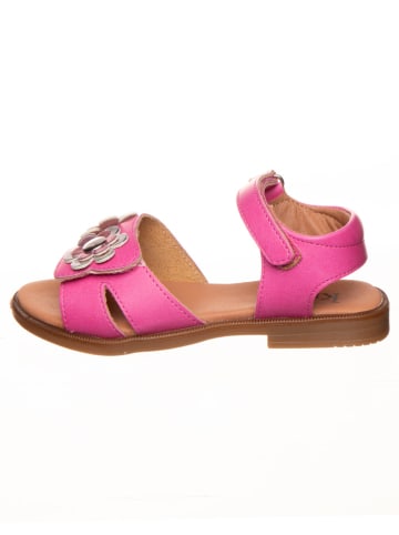 kmins Leder-Sandalen in Pink