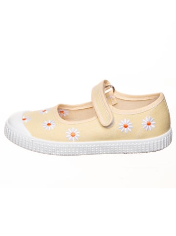 kmins Ballerina's met bandje geel