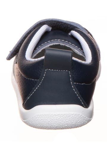 kmins Leren barefootschoenen donkerblauw