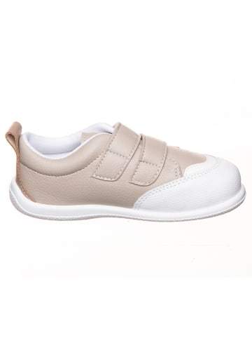 kmins Leren barefootschoenen beige