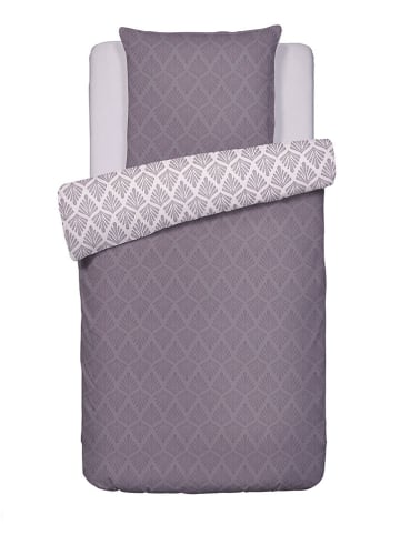 INES by INES DE LA FRESSANGE Satin-Bettwäsche-Set in Lila