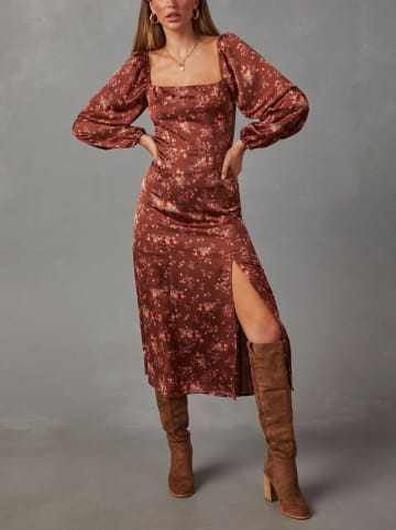 Milan Kiss Kleid in Braun