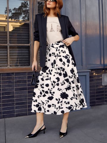 Milan Kiss Rok wit/zwart