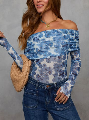 Milan Kiss Bluse in Blau